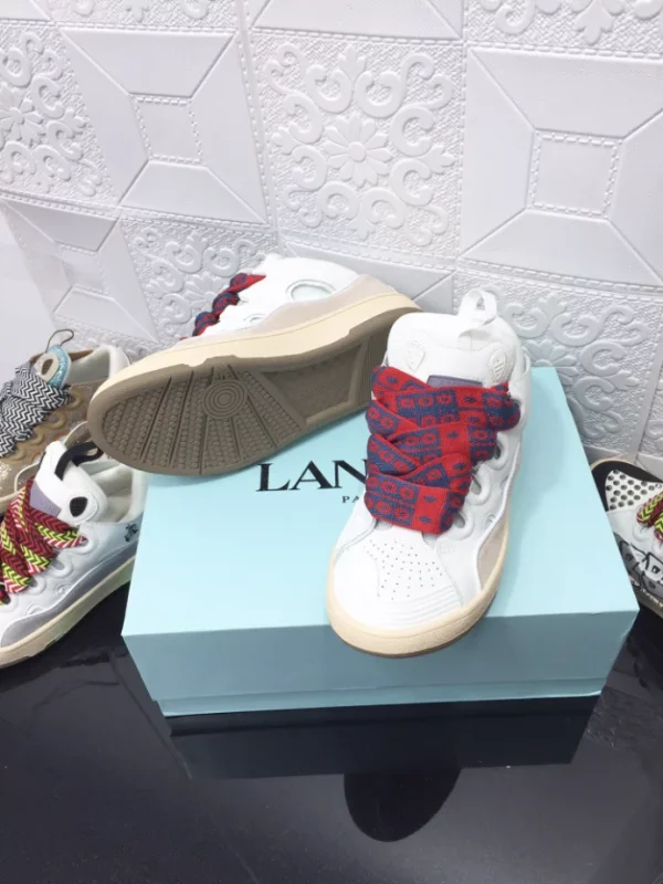 Lanvin Leather Curb Sneakers – LV051 - Image 3