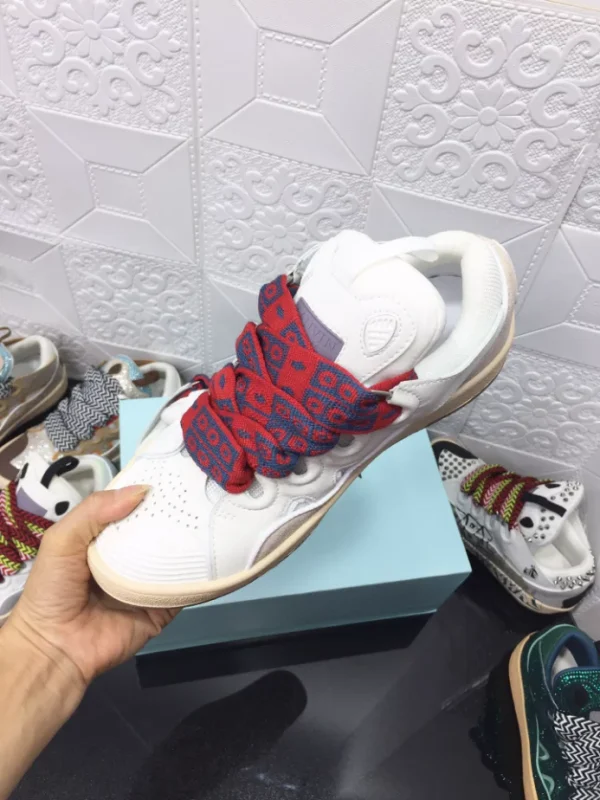 Lanvin Leather Curb Sneakers – LV051 - Image 5