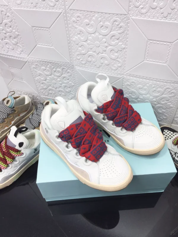 Lanvin Leather Curb Sneakers – LV051 - Image 7