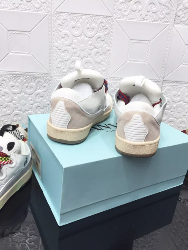 Lanvin Leather Curb Sneakers – LV051 - Image 8