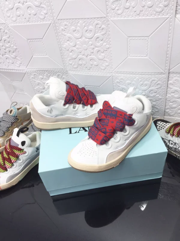 Lanvin Leather Curb Sneakers – LV051 - Image 9