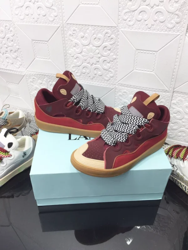 Lanvin Leather Curb Sneakers – LV052 - Image 3