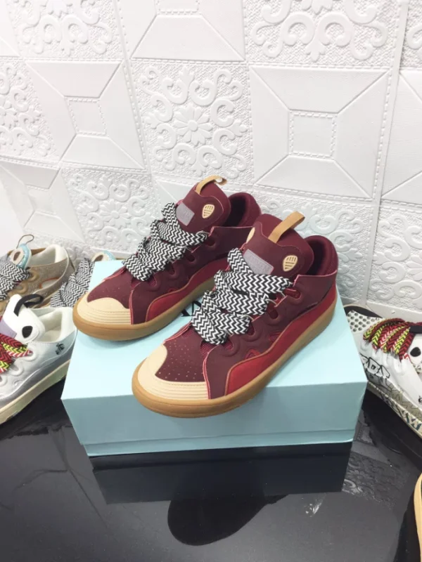 Lanvin Leather Curb Sneakers – LV052 - Image 5
