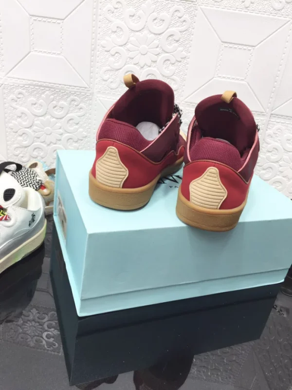 Lanvin Leather Curb Sneakers – LV052 - Image 6
