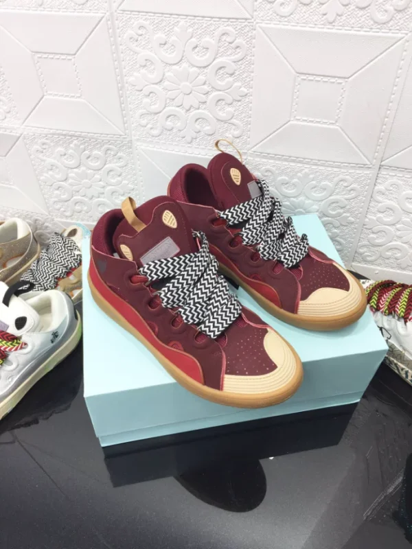 Lanvin Leather Curb Sneakers – LV052 - Image 8