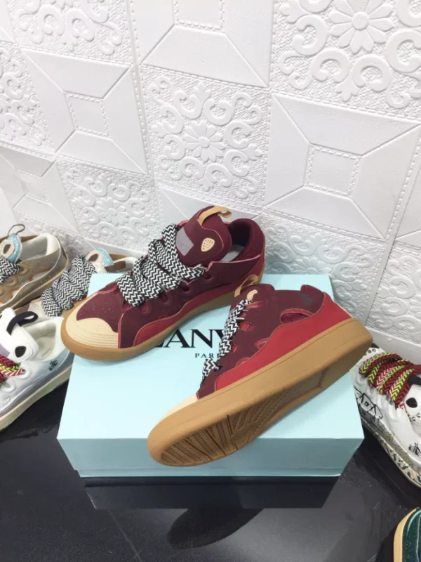 Lanvin Leather Curb Sneakers – LV052 - Image 2