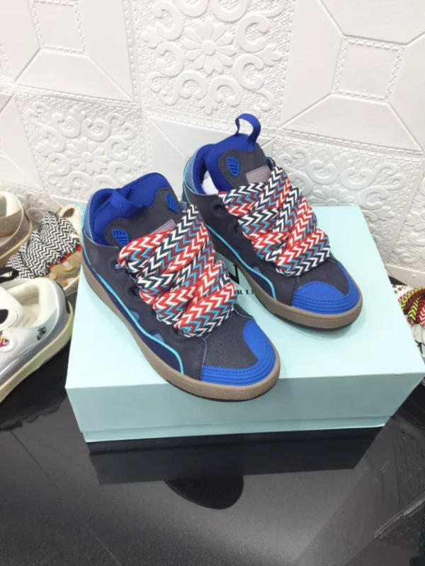 Lanvin Leather Curb Sneakers – LV053 - Image 6