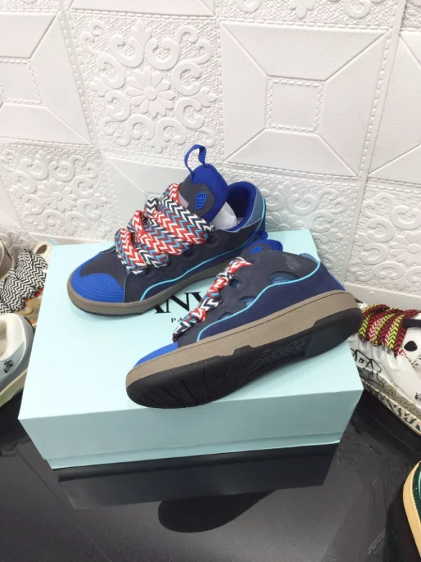 Lanvin Leather Curb Sneakers – LV053 - Image 2
