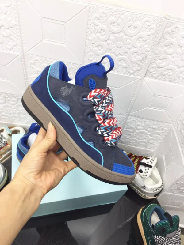 Lanvin Leather Curb Sneakers – LV053 - Image 8
