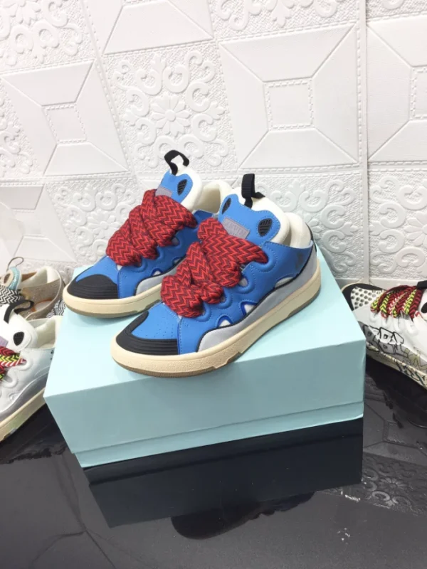 Lanvin Leather Curb Sneakers – LV055 - Image 3