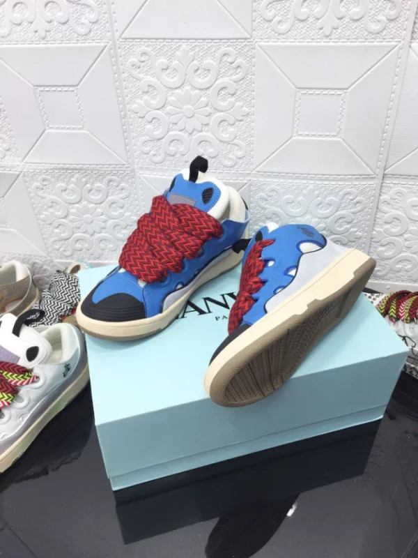 Lanvin Leather Curb Sneakers – LV055 - Image 2