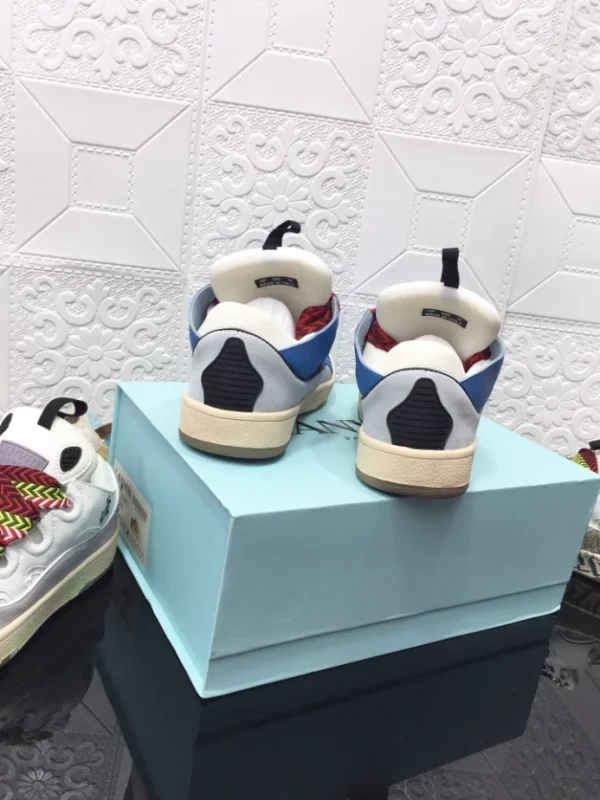 Lanvin Leather Curb Sneakers – LV056 - Image 4