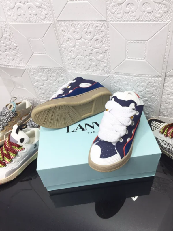 Lanvin Leather Curb Sneakers – LV056 - Image 3