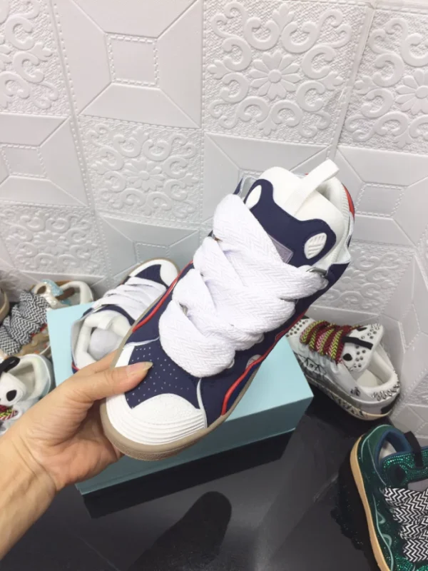 Lanvin Leather Curb Sneakers – LV056 - Image 7