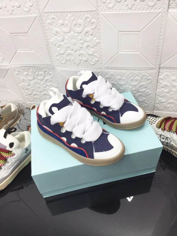 Lanvin Leather Curb Sneakers – LV056 - Image 9