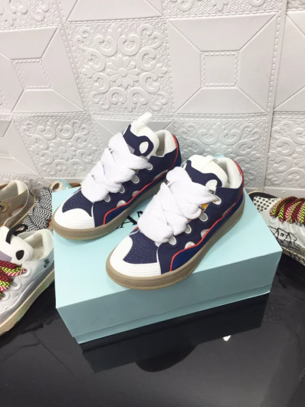 Lanvin Leather Curb Sneakers – LV056 - Image 10