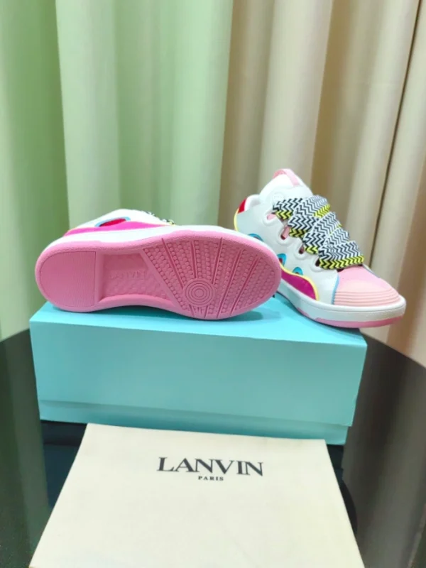 Lanvin Leather Curb Sneakers – LV057 - Image 3