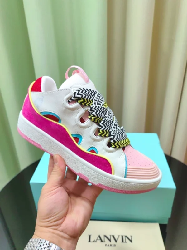 Lanvin Leather Curb Sneakers – LV057 - Image 5