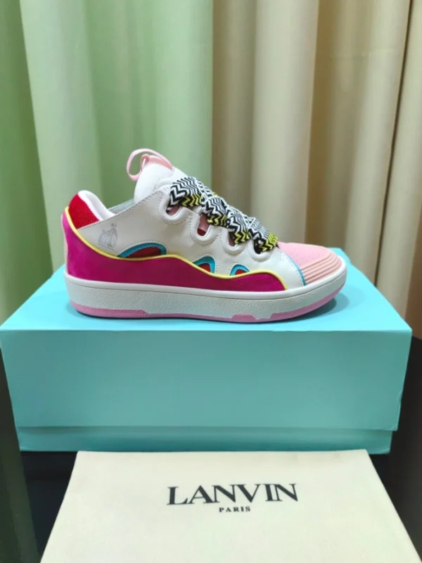 Lanvin Leather Curb Sneakers – LV057 - Image 2