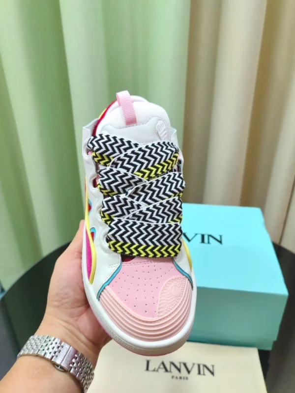 Lanvin Leather Curb Sneakers – LV057 - Image 8