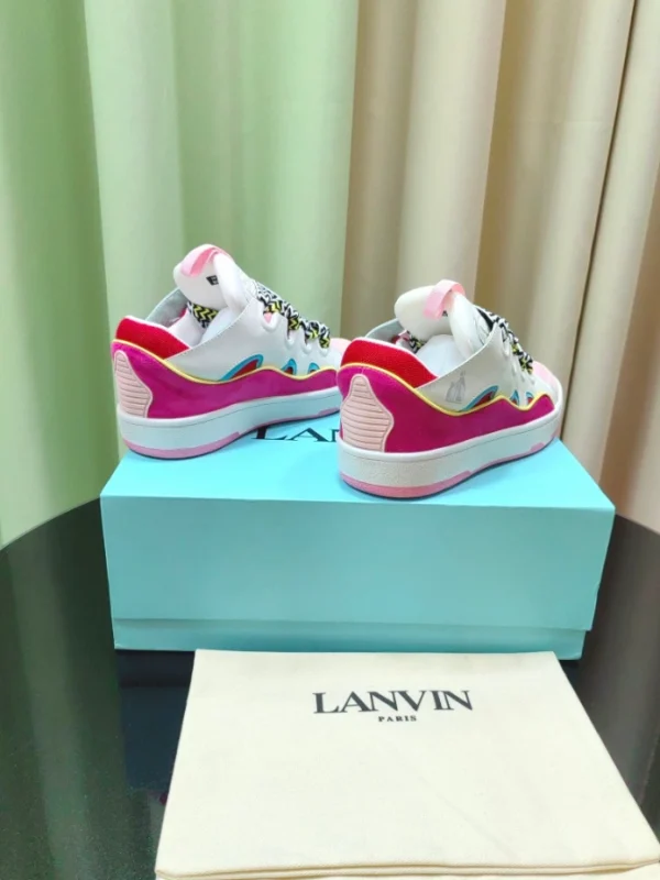 Lanvin Leather Curb Sneakers – LV057 - Image 9