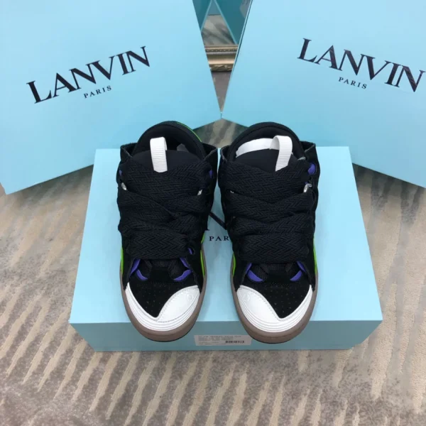 Lanvin Leather Curb Sneakers – LV058 - Image 5