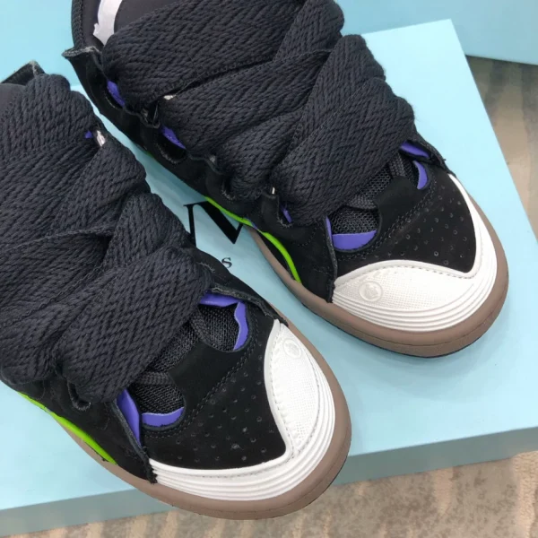 Lanvin Leather Curb Sneakers – LV058 - Image 7
