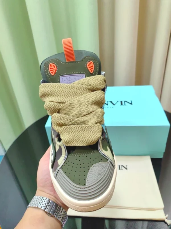 Lanvin Leather Curb Sneakers – LV063 - Image 6