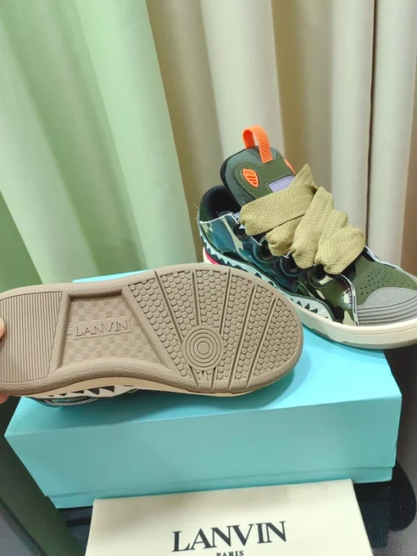 Lanvin Leather Curb Sneakers – LV063 - Image 8