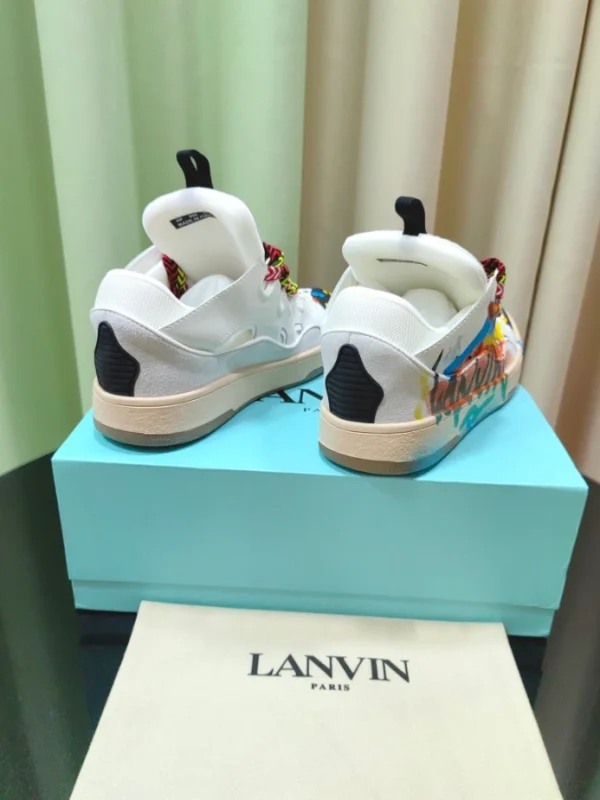 Lanvin Leather Curb Sneakers – LV064 - Image 6