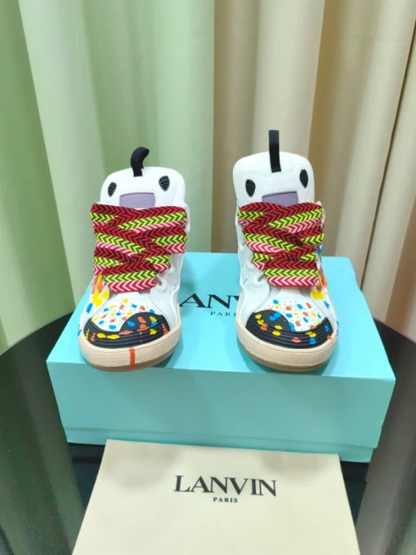 Lanvin Leather Curb Sneakers – LV064 - Image 3