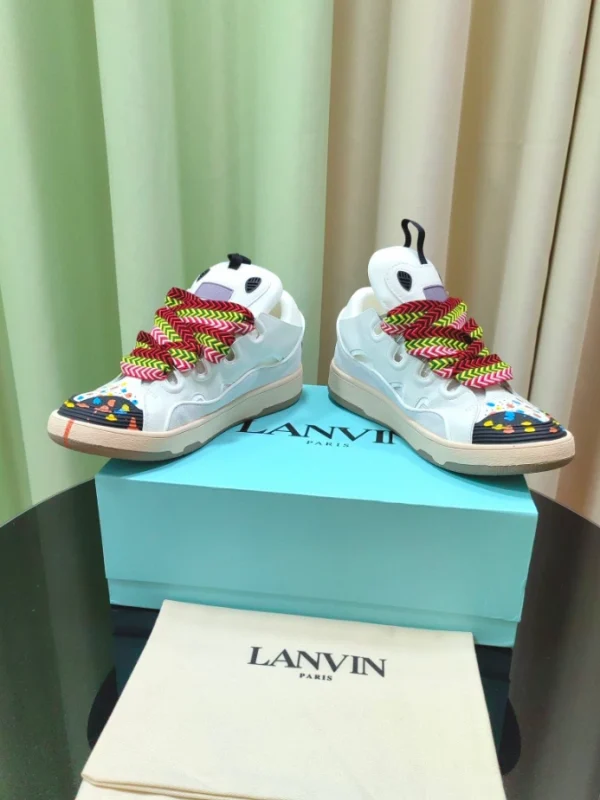 Lanvin Leather Curb Sneakers – LV064 - Image 4