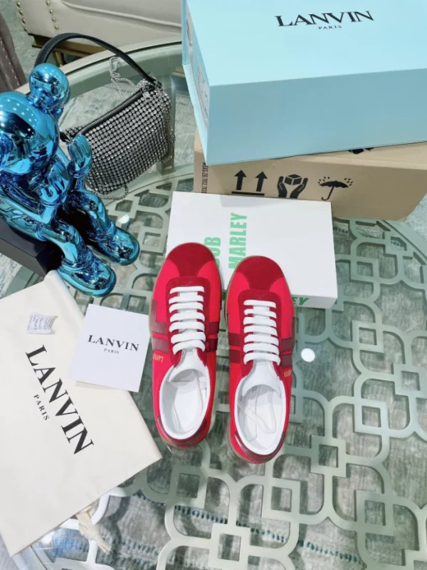 Lanvin Low Top Nylon Sneaker – LV076 - Image 6