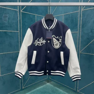 Louis Vuitton Calfskin Varsity Jacket – LC011