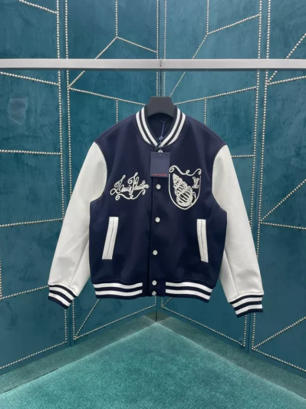 Louis Vuitton Calfskin Varsity Jacket – LC011