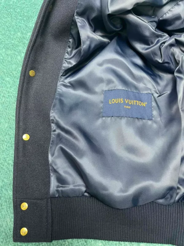 Louis Vuitton Calfskin Varsity Jacket – LC011 - Image 4