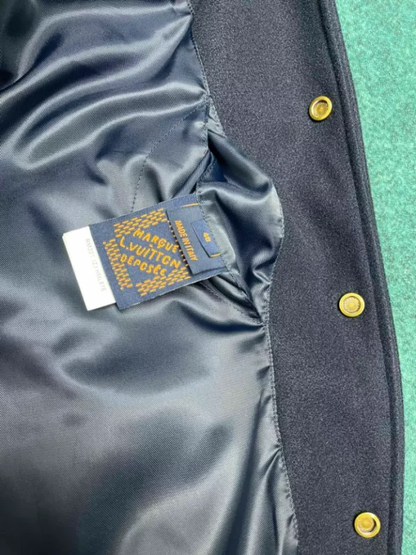 Louis Vuitton Calfskin Varsity Jacket – LC011 - Image 6