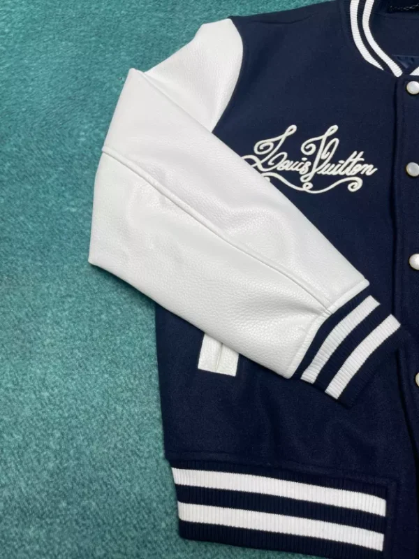 Louis Vuitton Calfskin Varsity Jacket – LC011 - Image 3