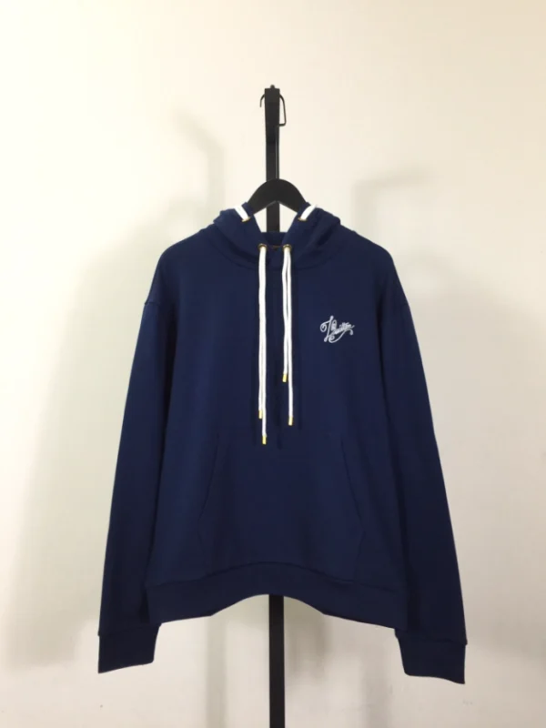 Louis Vuitton Cotton Jersey Hoodie – SLV041 - Image 2