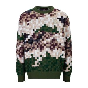 Louis Vuitton Damier Cotton Jacquard Pullover  – SLV045