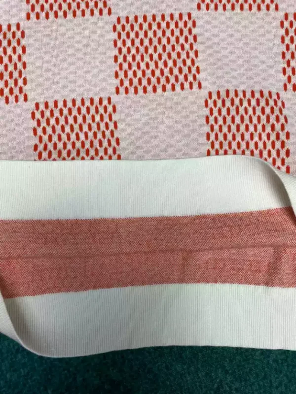 Louis Vuitton Damier Jacquard Cotton Pullover – SLV050 - Image 7