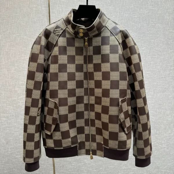 Louis Vuitton Damier Leather Harrington Jacket – LC017