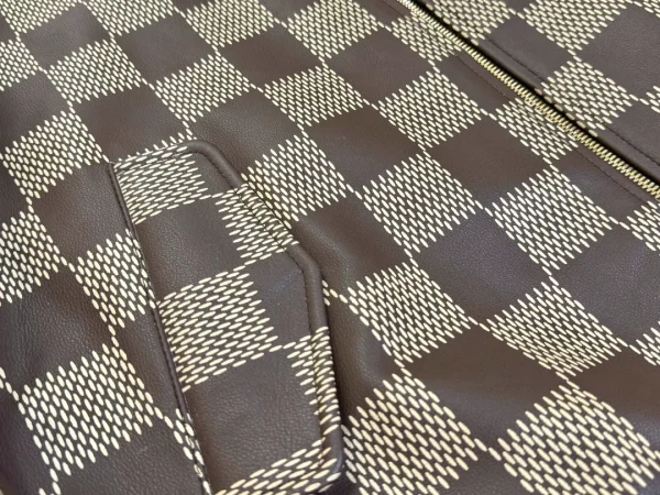 Louis Vuitton Damier Leather Harrington Jacket – LC017 - Image 6