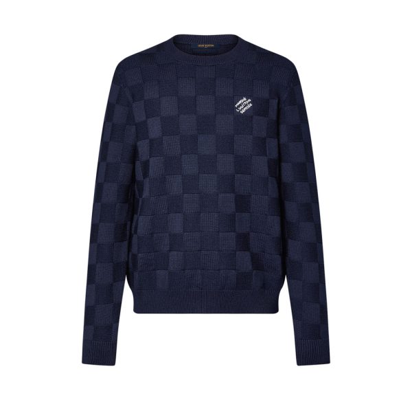 Louis Vuitton Damier Pullover With Pearl Signature – SLV052