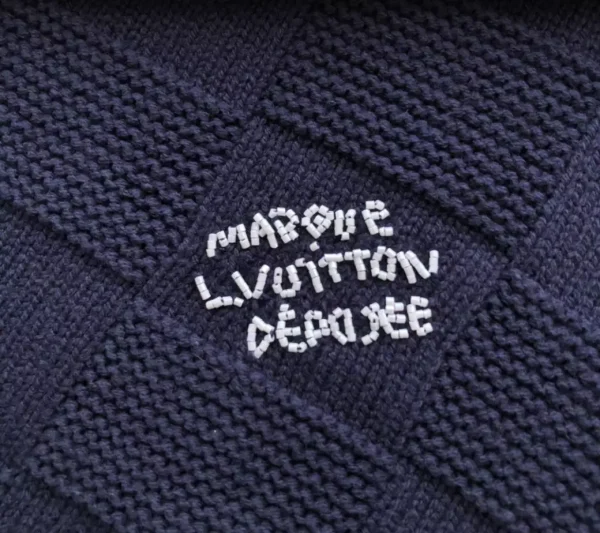 Louis Vuitton Damier Pullover With Pearl Signature – SLV052 - Image 8