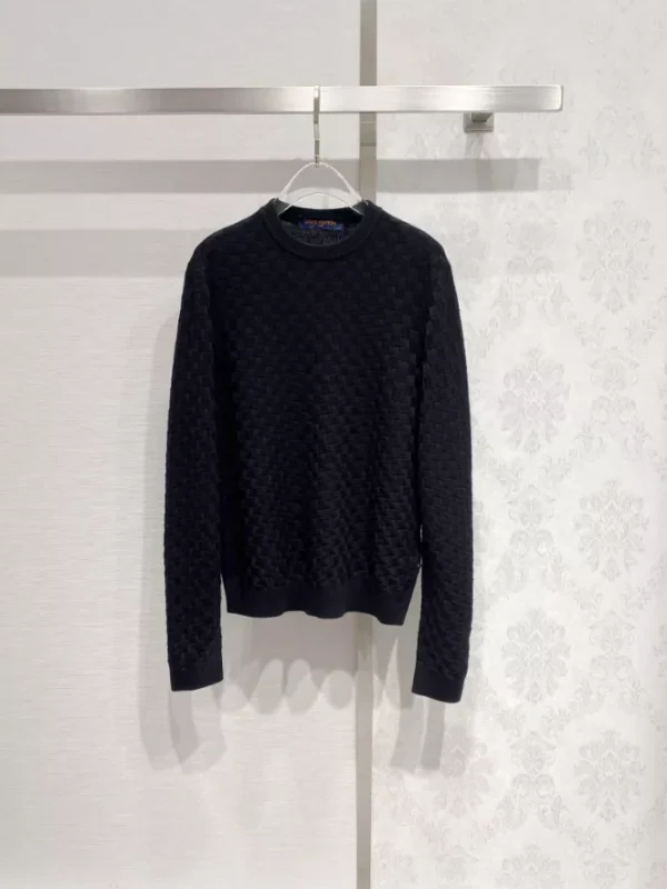 Louis Vuitton Damier Signature Crewneck – SLV028 - Image 2
