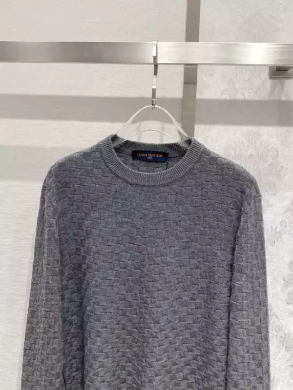 Louis Vuitton Damier Signature Crewneck – SLV029 - Image 8