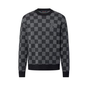 Louis Vuitton Damier Wool Crewneck – SLV058