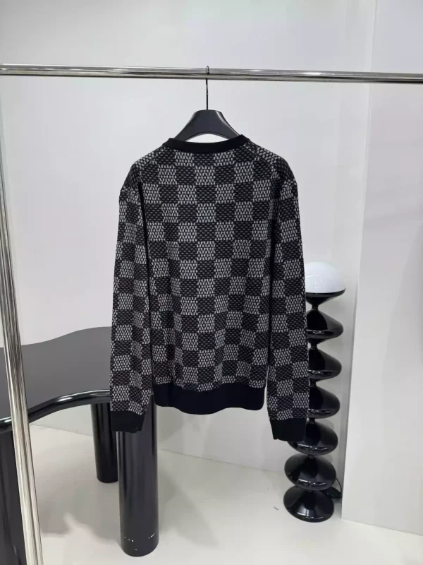 Louis Vuitton Damier Wool Crewneck – SLV058 - Image 3