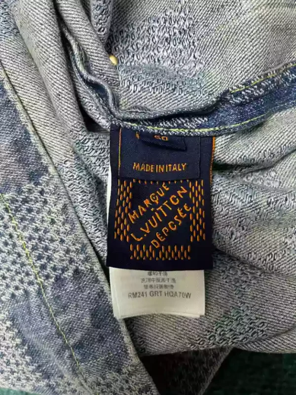 Louis Vuitton Denim Jacket – LC030 - Image 6